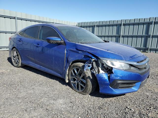 2HGFC2E59JH021445 - 2018 HONDA CIVIC LX ლურჯი ფოტო 4