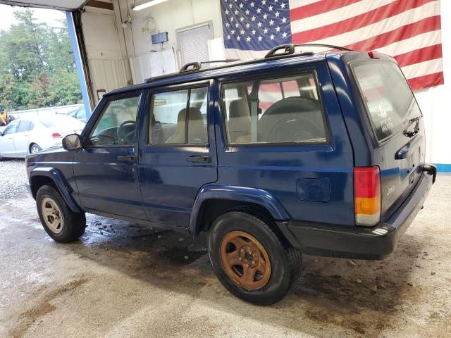 1J4FF48S9YL187717 - 2000 JEEP CHEROKEE SPORT 蓝色 照片 2