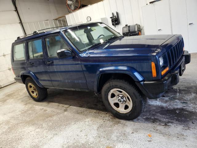 1J4FF48S9YL187717 - 2000 JEEP CHEROKEE SPORT 蓝色 照片 4