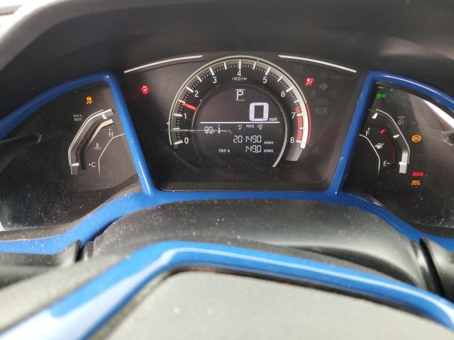 19XFC2F5XHE039701 - 2017 HONDA CIVIC LX Bleu photo 15