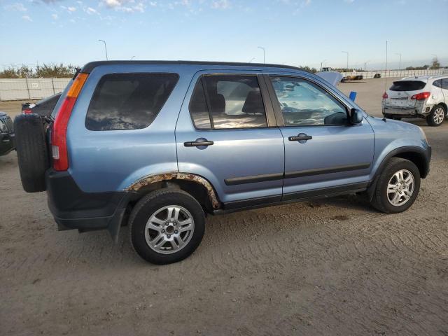 JHLRD78822C812273 - 2002 HONDA CR-V EX BLUE photo 3