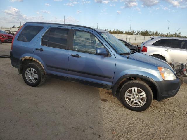 JHLRD78822C812273 - 2002 HONDA CR-V EX BLUE photo 4