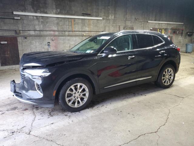 LRBFZMR41MD064929 - 2021 BUICK ENVISION PREFERRED BLACK photo 1