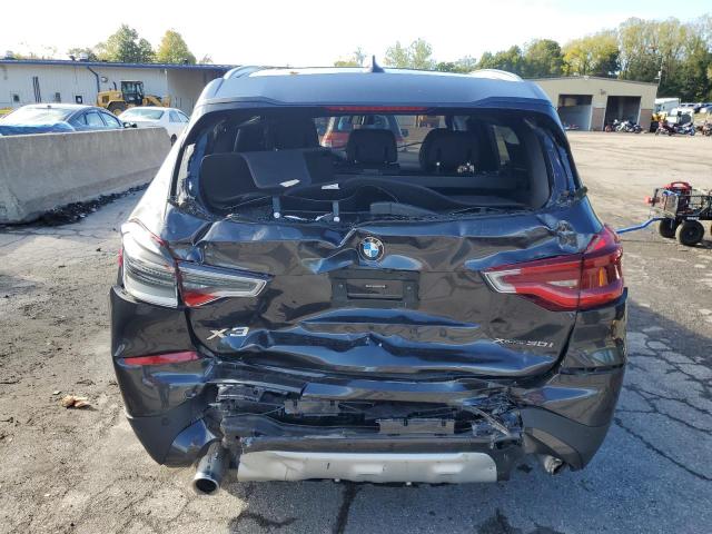 5UXTR9C56KLR10461 - 2019 BMW X3 XDRIVE30I CHARCOAL photo 6