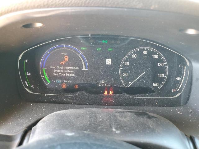 19XZE4F52NE016055 - 2022 HONDA INSIGHT EX WHITE photo 9