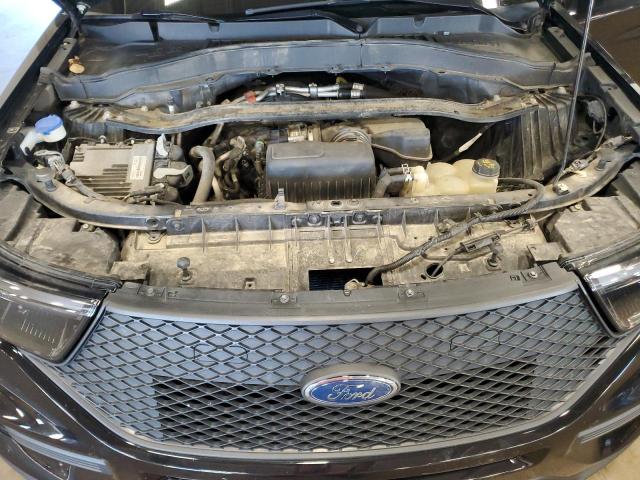 1FM5K8AB0LGA64061 - 2020 FORD EXPLORER POLICE INTERCEPTOR Чорний фото 12