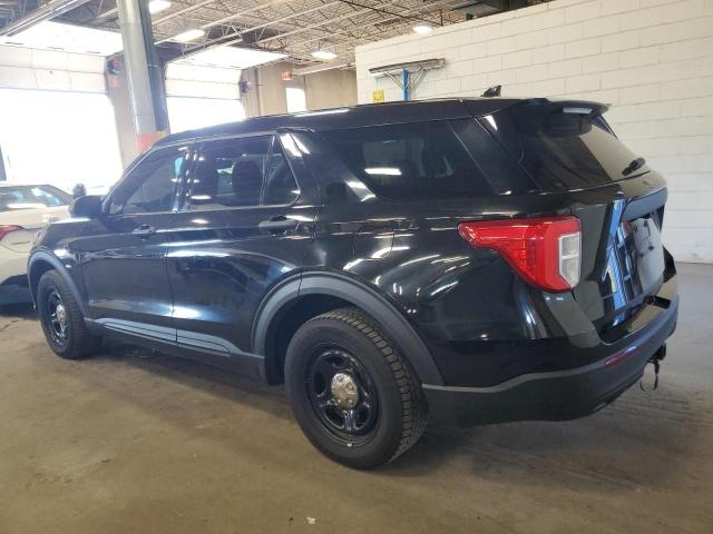 1FM5K8AB0LGA64061 - 2020 FORD EXPLORER POLICE INTERCEPTOR Чорний фото 2