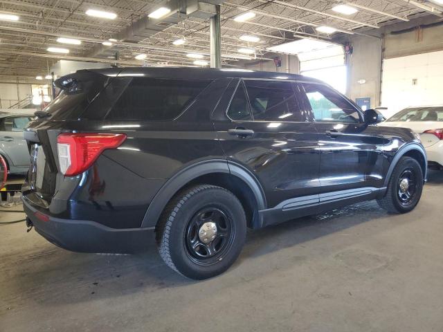 1FM5K8AB0LGA64061 - 2020 FORD EXPLORER POLICE INTERCEPTOR Чорний фото 3