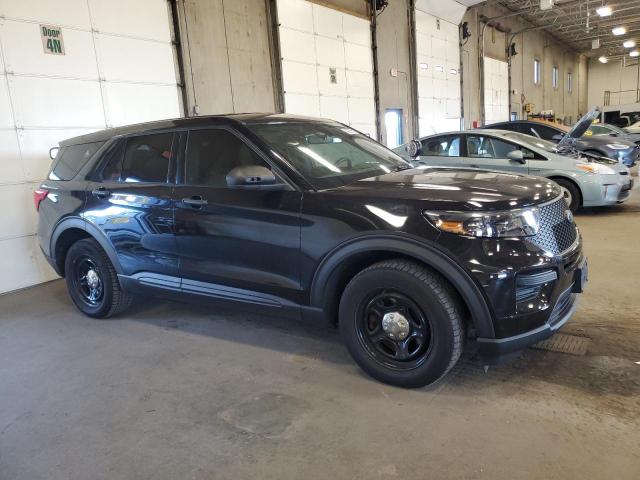 1FM5K8AB0LGA64061 - 2020 FORD EXPLORER POLICE INTERCEPTOR Чорний фото 4