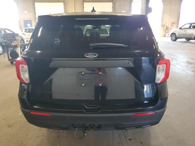 1FM5K8AB0LGA64061 - 2020 FORD EXPLORER POLICE INTERCEPTOR Чорний фото 6