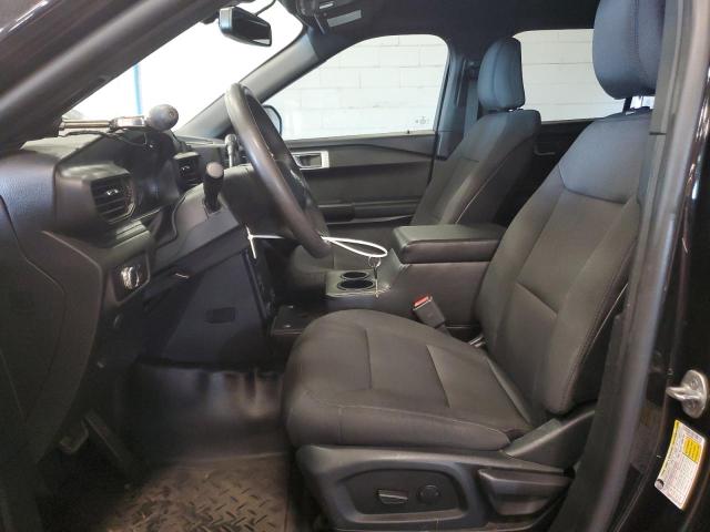 1FM5K8AB0LGA64061 - 2020 FORD EXPLORER POLICE INTERCEPTOR Чорний фото 7