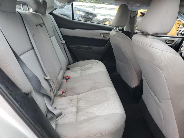 5YFBURHE9GP507674 - 2016 TOYOTA COROLLA L SILVER photo 10