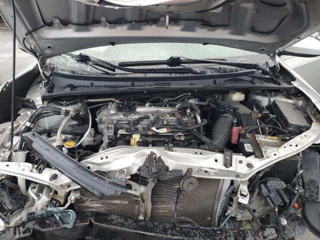 5YFBURHE9GP507674 - 2016 TOYOTA COROLLA L SILVER photo 11