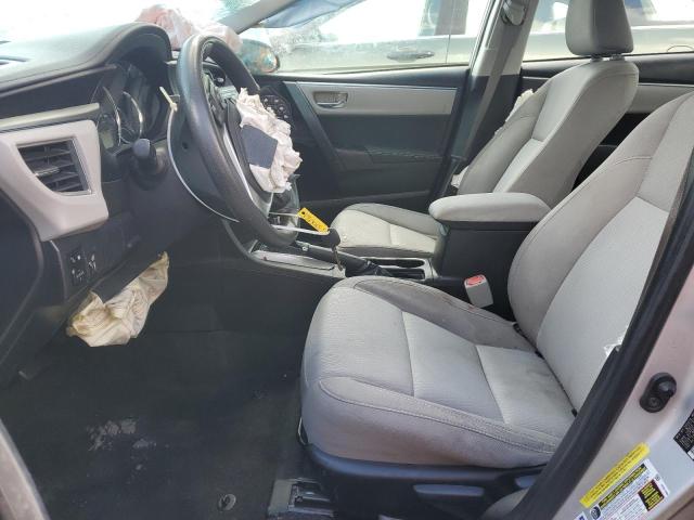 5YFBURHE9GP507674 - 2016 TOYOTA COROLLA L SILVER photo 7