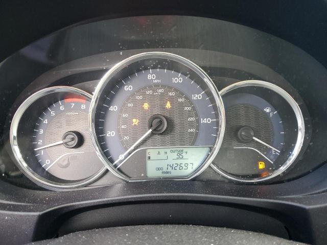 5YFBURHE9GP507674 - 2016 TOYOTA COROLLA L SILVER photo 9