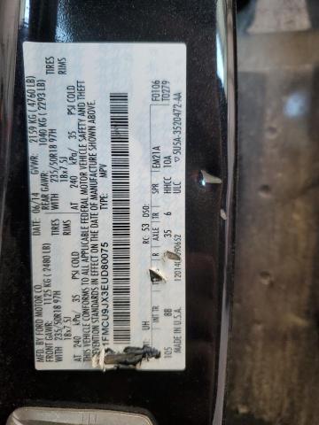 1FMCU9JX3EUD80075 - 2014 FORD ESCAPE TITANIUM 黑色 照片 13