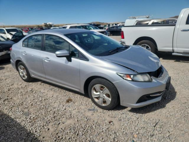 19XFB2F55FE076350 - 2015 HONDA CIVIC LX SILVER photo 4