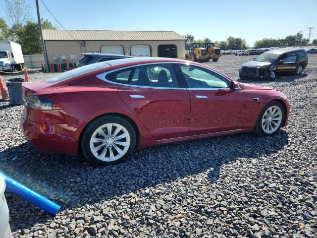 5YJSA1E23JF254648 - 2018 TESLA MODEL S Կարմիր լուսանկար 3