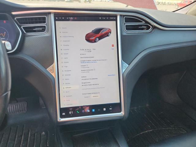 5YJSA1E23JF254648 - 2018 TESLA MODEL S Կարմիր լուսանկար 9