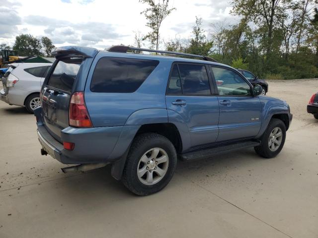 JTEBU14R640037583 - 2004 TOYOTA 4RUNNER SR5 BLUE photo 3