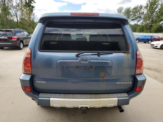 JTEBU14R640037583 - 2004 TOYOTA 4RUNNER SR5 BLUE photo 6