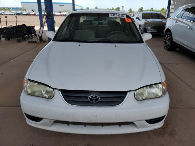 1NXBR12E62Z618069 - 2002 TOYOTA COROLLA CE WHITE photo 5