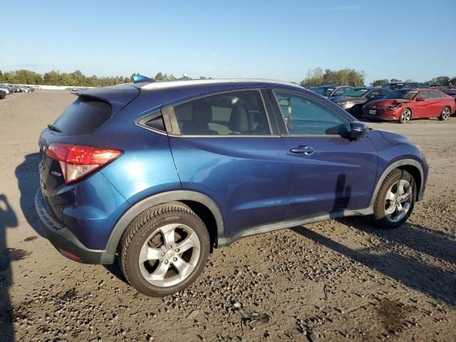 3CZRU6H7XGM736638 - 2016 HONDA HR-V EXL BLUE photo 3