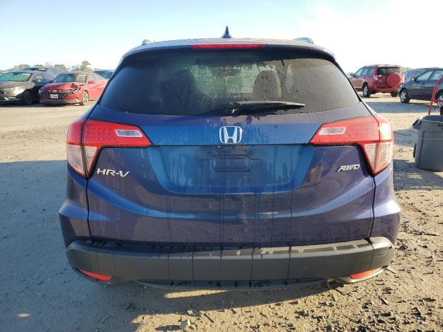 3CZRU6H7XGM736638 - 2016 HONDA HR-V EXL BLUE photo 6