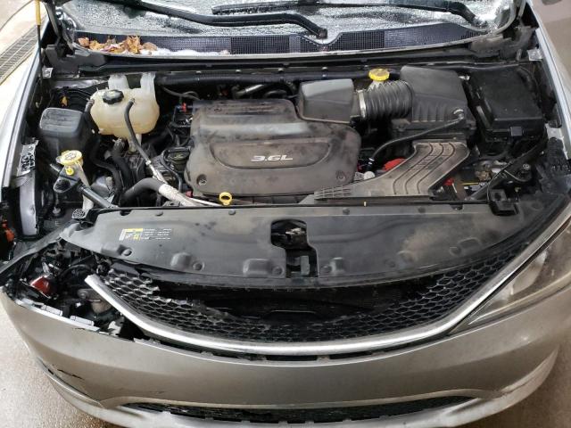 2C4RC1BG5HR552416 - 2017 CHRYSLER PACIFICA TOURING L 银色 照片 12