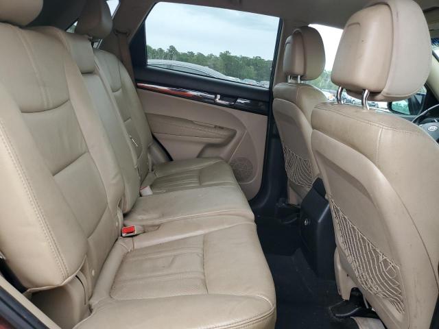 5XYKU3A66DG396324 - 2013 KIA SORENTO EX MAROON photo 11