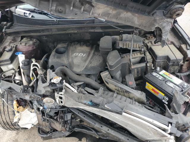 5XYKU3A66DG396324 - 2013 KIA SORENTO EX MAROON photo 12