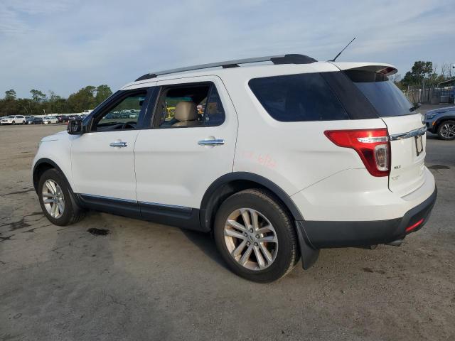 1FM5K7D92DGB23843 - 2013 FORD EXPLORER XLT Biały zdjęcie 2