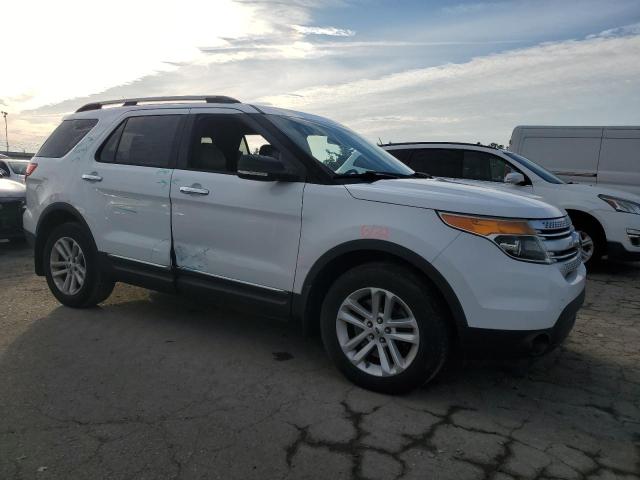 1FM5K7D92DGB23843 - 2013 FORD EXPLORER XLT Biały zdjęcie 4
