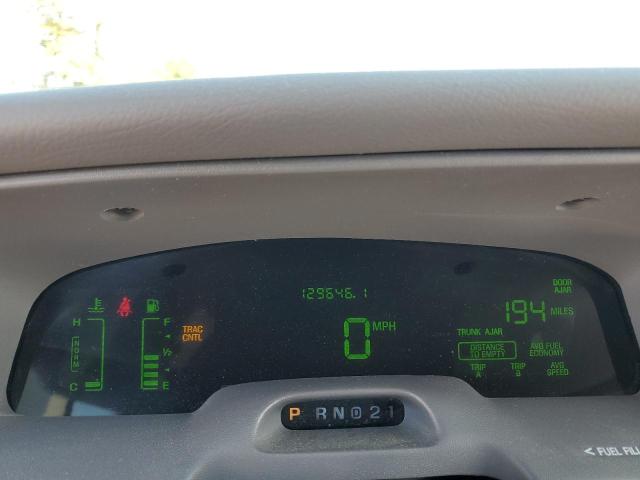 2MEFM75WX1X672220 - 2001 MERCURY GRAND MARQUIS LS თეთრი ფოტო 9