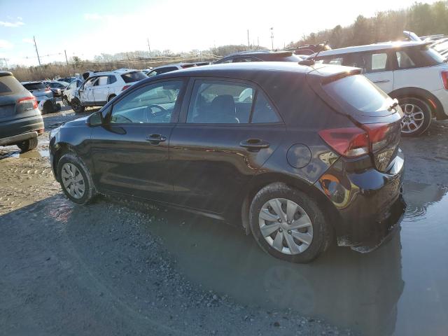 3KPA25AD0LE279930 - 2020 KIA RIO LX BLACK photo 2
