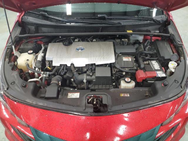 JTDKARFP7H3036616 - 2017 TOYOTA PRIUS PRIM Qırmızı foto 11