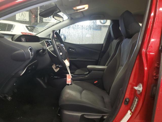 JTDKARFP7H3036616 - 2017 TOYOTA PRIUS PRIM Qırmızı foto 7