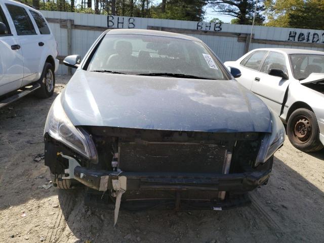 5NPE34AF9FH126585 - 2015 HYUNDAI SONATA SPORT BLUE photo 10