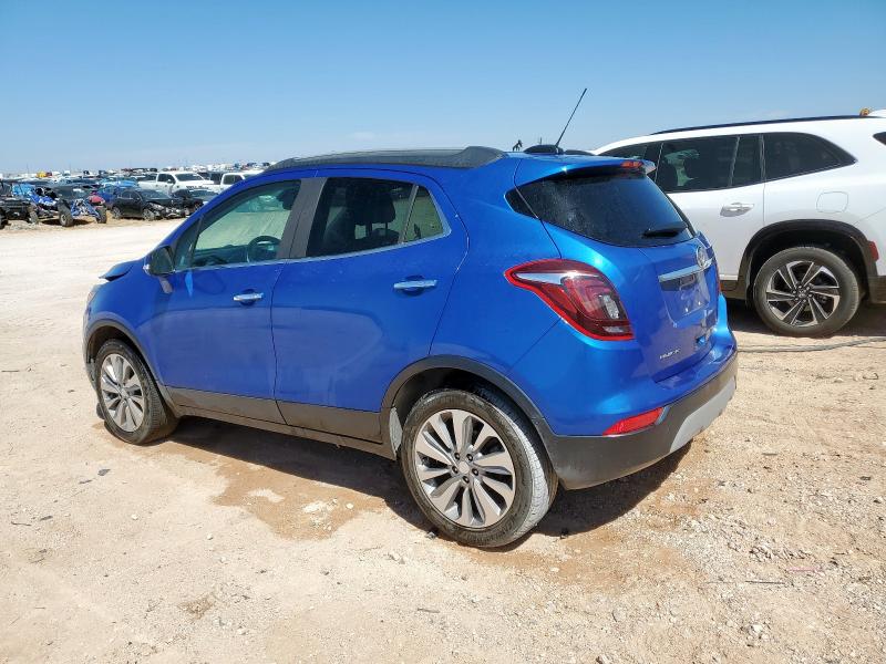 KL4CJASB8JB636812 - 2018 BUICK ENCORE PREFERRED BLUE photo 2