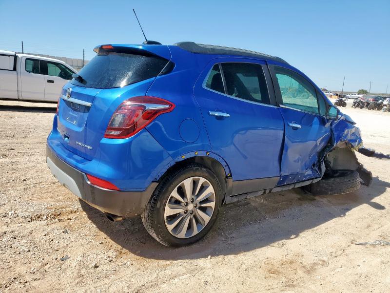 KL4CJASB8JB636812 - 2018 BUICK ENCORE PREFERRED BLUE photo 3
