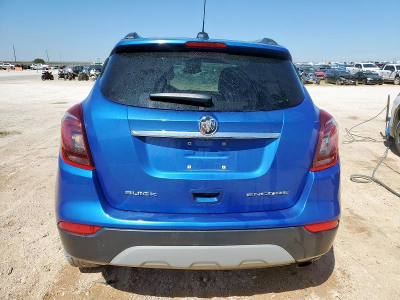 KL4CJASB8JB636812 - 2018 BUICK ENCORE PREFERRED BLUE photo 6