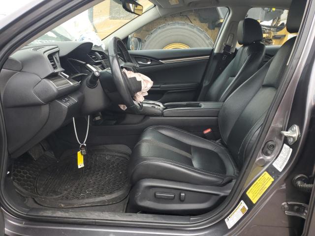 19XFC1F75KE212611 - 2019 HONDA CIVIC EXL Gris photo 7