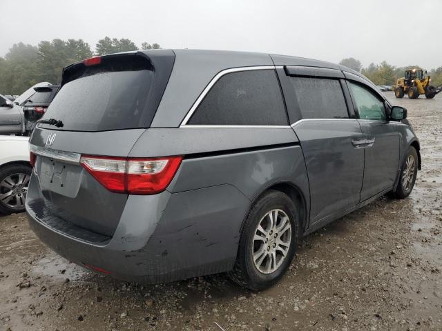 5FNRL5H65BB002075 - 2011 HONDA ODYSSEY EXL GRAY photo 3