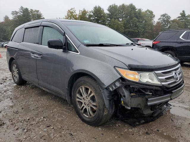 5FNRL5H65BB002075 - 2011 HONDA ODYSSEY EXL GRAY photo 4