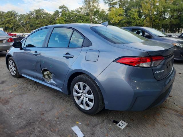 5YFEPMAE5MP253720 - 2021 TOYOTA COROLLA LE BLUE photo 2