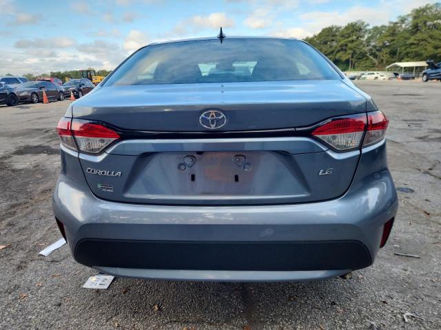 5YFEPMAE5MP253720 - 2021 TOYOTA COROLLA LE BLUE photo 6