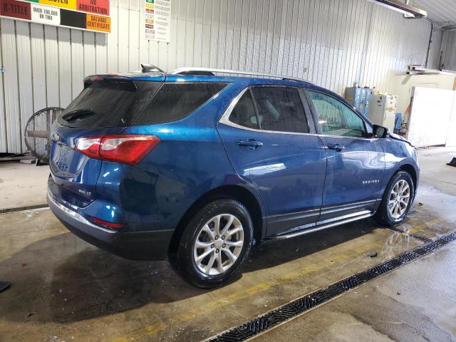 3GNAXUEVXML325847 - 2021 CHEVROLET EQUINOX LT BLUE photo 3