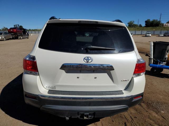 5TDBK3EH1DS188632 - 2013 TOYOTA HIGHLANDER BASE Weiß Foto 6