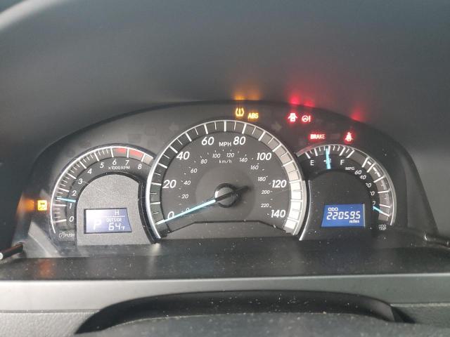 4T1BF1FK8CU046027 - 2012 TOYOTA CAMRY BASE BLACK photo 9