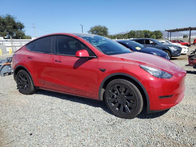 5YJYGDEF5LF000780 - 2020 TESLA MODEL Y RED photo 4